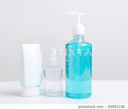 alcohol gel pump and spray bottle for washing hand 68805286
