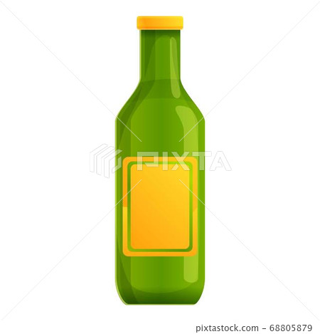 Irish gold beer bottle icon, cartoon style Irish gold beer bottle icon, cartoon style 68805879