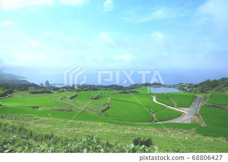 Togo Hata Rice Terraces, 100 Selected Rice Terraces in Japan 68806427