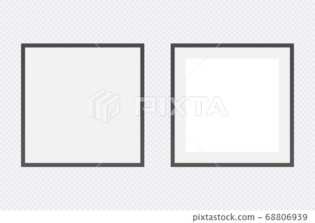 Realistic picture frame 68806939