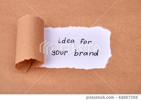 Idea for your brand concept. 68807308