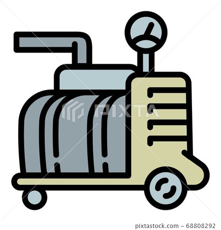 Factory pool compressor icon, outline style Factory pool compressor icon, outline style 68808292