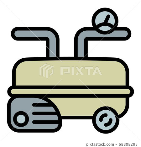 Pool compressor icon, outline style Pool compressor icon, outline style 68808295