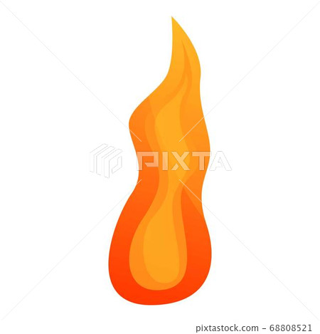 Speed fire flame icon, cartoon style-插圖素材 [68808521] - PIXTA圖庫