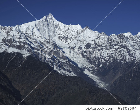 Meili Mountain, Mingyong Glacier, Yunnan Province, China Meili Mountain, Mingyong Glacier, Yunnan Province, China 68808594