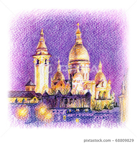 Sacre-Coeur Basilica, Paris, France 68809829