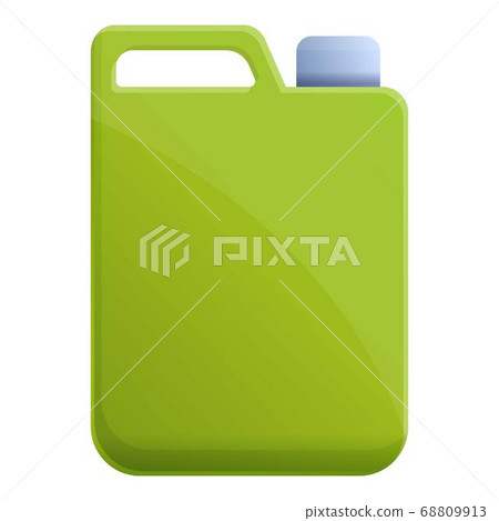 Fertilizer canister icon, cartoon style 68809913