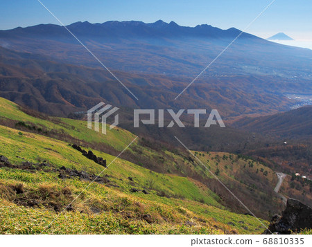 草原和山間風光(從霧谷看的八岳) 草原和山間風光(從霧谷看的八岳) 68810335