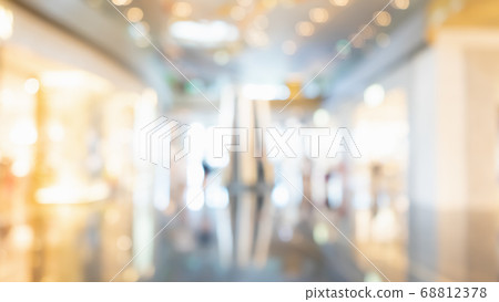 Abstract blurred of modern luxury department store 68812378