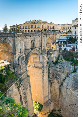 Puente Nuevo Bridge and town Ronda, Spain 68813039