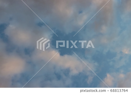 The sky in the clouds at sunset. The sky in the clouds at sunset. 68813764