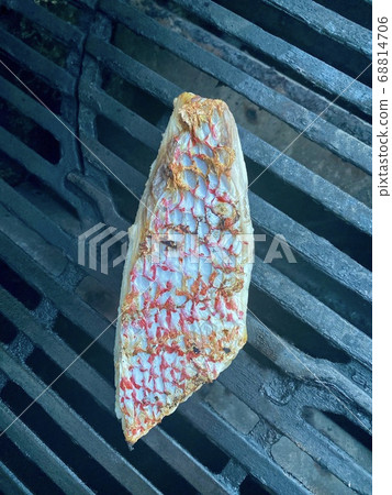Delicious Northern Red Snapper fillet ready to eat on the bbq grill Delicious Northern Red Snapper fillet ready to eat on the bbq grill 68814706