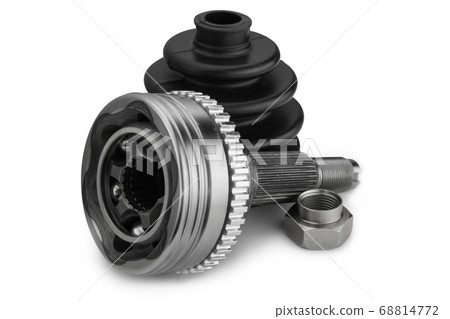 hinge of equal angular speeds on a white 68814772