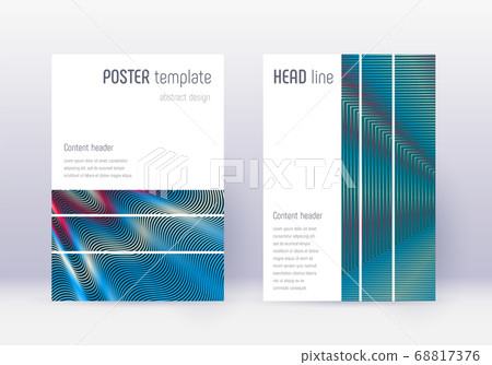 Geometric cover design template set. Red abstract Geometric cover design template set. Red abstract 68817376