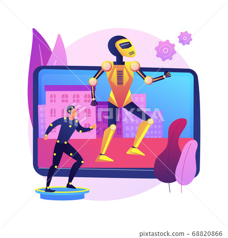 Special effects design abstract concept vector illustration. 68820866