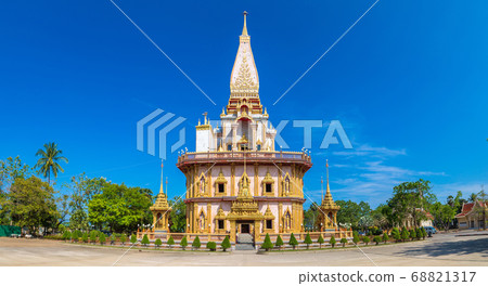 Wat Chalong temple in Phuket Wat Chalong temple in Phuket 68821317
