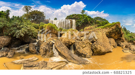 Elephant waterfall in Dalat Elephant waterfall in Dalat 68821325