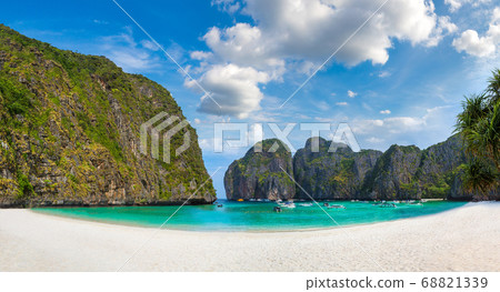 Maya bay on Phi Phi Leh island 68821339