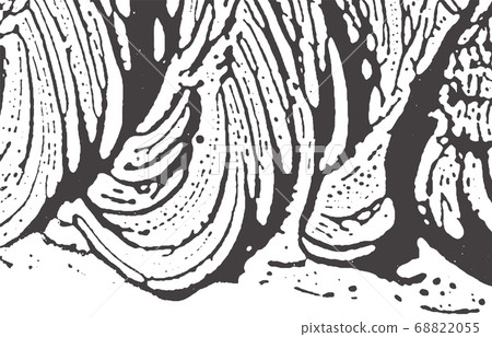 Grunge texture. Distress black grey rough trace. A 68822055