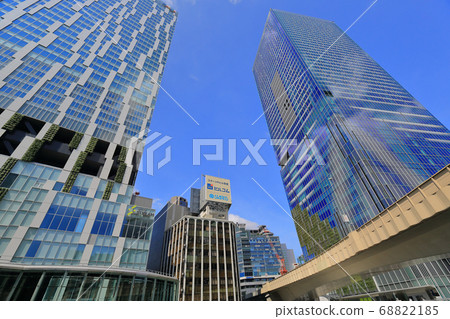 東京澀谷站東口都市風景 東京澀谷站東口都市風景 68822185