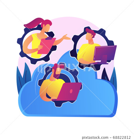 Crew of creator vector concept metaphor Crew of creator vector concept metaphor 68822812