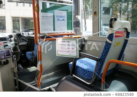 Measures to prevent new corona infection on fixed-route buses 68823580