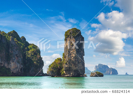 Ao Nang beach, Krabi, Thailand 68824314