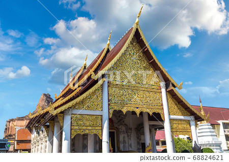 Buddhists temple in Chiang Mai 68824621