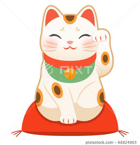 Manekineko raising his left hand Manekineko raising his left hand 68824803