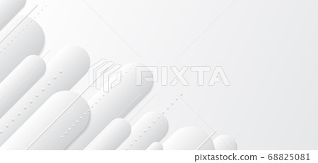 Rounded line pattern wave design halftone style Rounded line pattern wave design halftone style 68825081