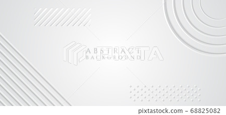 White geometric design abstract background line White geometric design abstract background line 68825082