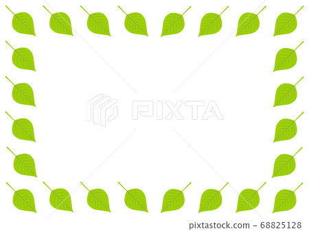 Poplar leaf frame 68825128