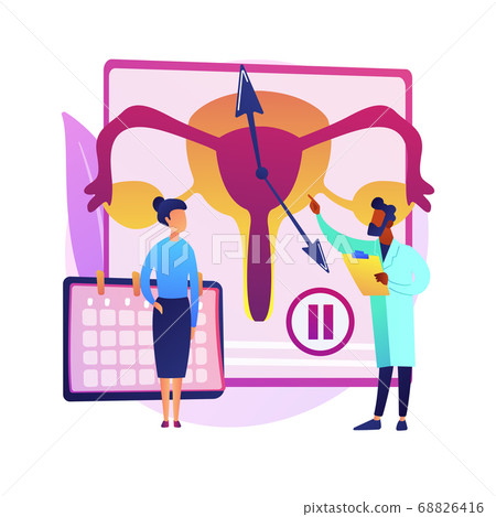 Menopause abstract concept vector illustration.-插圖素材 [68826416] - PIXTA圖庫