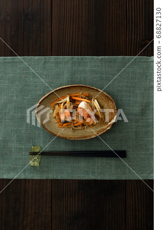 Nanban pickled salmon Nanban pickled salmon 68827130