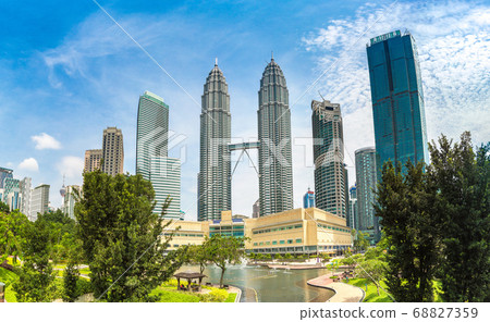 Petronas Towers in Kuala Lumpur 68827359