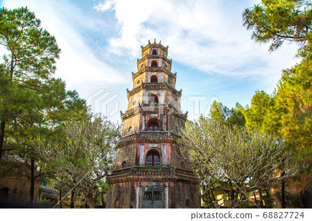 Thien Mu Pagoda in Hue, Vietnam 68827724