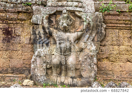 Preah Khan temple in Angkor Wat Preah Khan temple in Angkor Wat 68827842