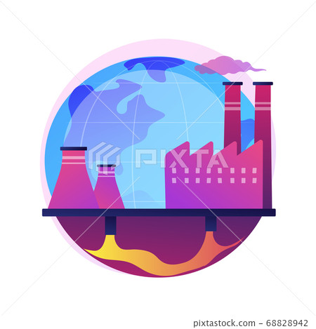 Groundwater pollution abstract concept vector illustration. Groundwater pollution abstract concept vector illustration. 68828942