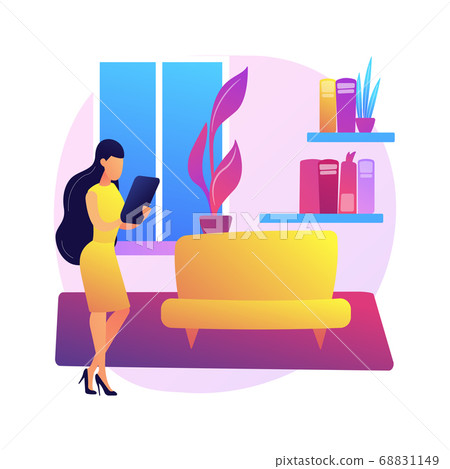 Home staging abstract concept vector illustration. 68831149