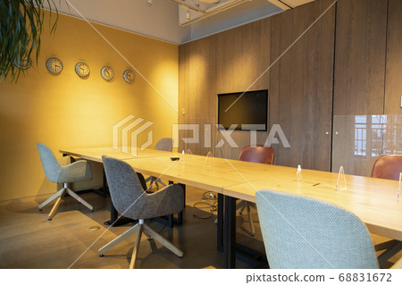 Meeting room Acrylic partition Meeting room Acrylic partition 68831672