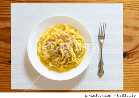 Carbonara made at home 68833119