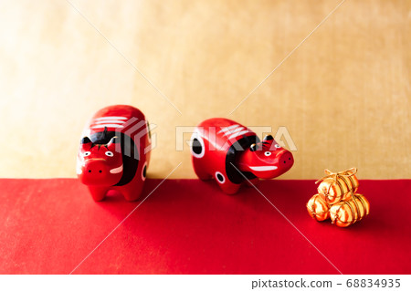 2021 year of the ox, red beko without plague 68834935