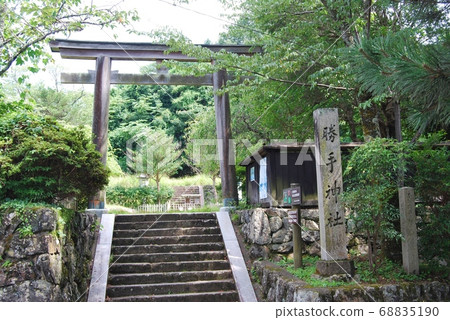 Torii landscape of Katte Shrine Torii landscape of Katte Shrine 68835190