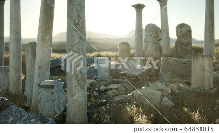The ancient Greek temple in Italy The ancient Greek temple in Italy 68838015