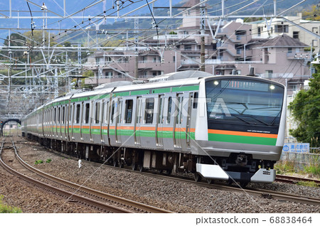 Tokaido Main Line Manazuru JR East E233 series 3000 series U231 formation (Oyama) 68838464