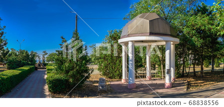 Seaside park in Chernomorsk, Ukraine 68838556