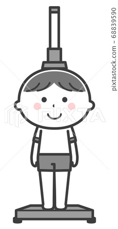 Body measurement/Boys riding on the height scale/2 colors 68839590