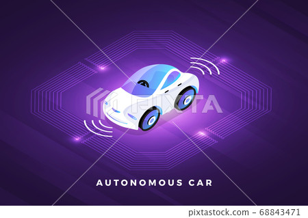 Autonomous Car Conceept 68843471