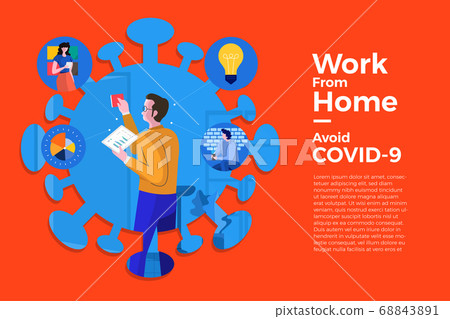 COVID-19 Work From Home 10 COVID-19 Work From Home 10 68843891