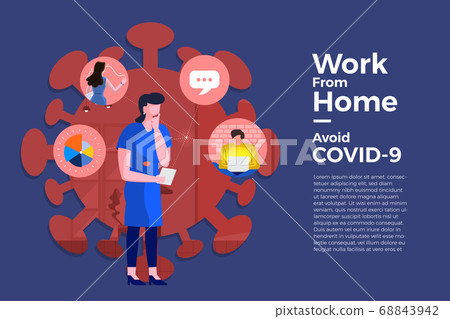 COVID-19 Work From Home 16 COVID-19 Work From Home 16 68843942